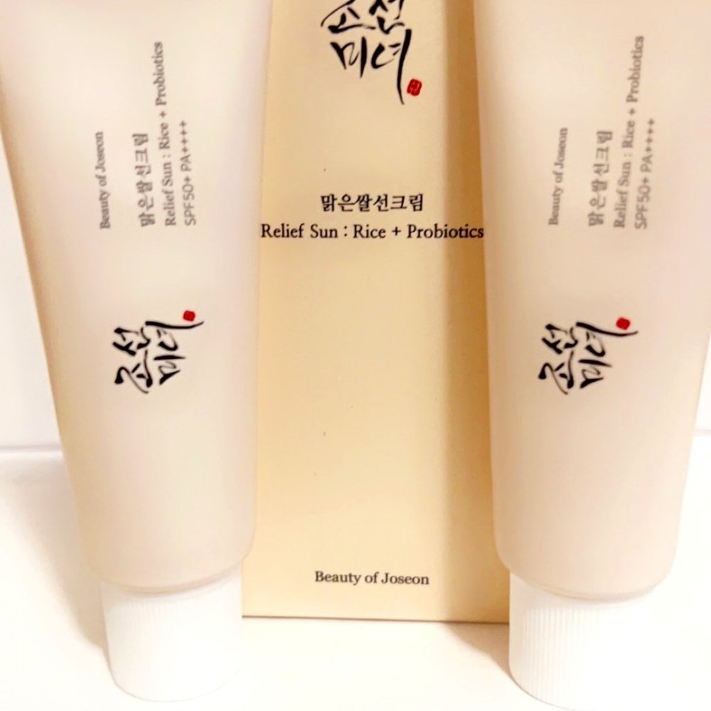 (Pack of 2) BEAUTY OF JOSEON - Relief Sun : Rice + Probiotic SPF50+
